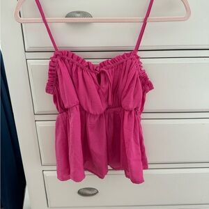 American Eagle babydoll tank